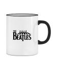 Puodelis The Beatles logo Puodelis The Beatles logo